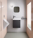 GSI - NUBES keramické umývadlo 50x25cm, pravé/ľavé, biela ExtraGlaze 9637111