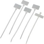 TRU COMPONENTS značenie káblov Potlačiteľná plocha: 20 x 13 mm prírodná 100 ks; 539848