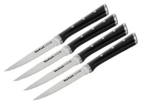 TEFAL K232S414 Ice Force / Sada steakových nožov / 4 ks / 11 cm / nerez (K232S414)