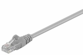 MicroConnect CAT5e U/UTP 1m CCA sivá / PVC / AWG 26/7 (B-UTP501)