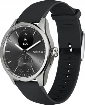 Withings Withings Scanwatch 2 - zegarek z funkcją EKG, pomiarem pulsu i SPO2 oraz mierzeniem aktywności fizycznej i snu (42mm, black)