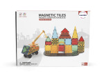Mamido Mamido Magnetická stavebnica dopravné mesto s žeriavom 50 dielov
