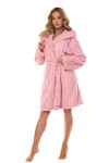 Dámsky župan 2403 Carina pink - L&L Růžová L