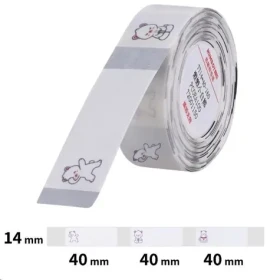 Niimbot štítky T 14x40mm Medvieďa pre D11 + D11-M + D110 + D110-H / 160ks (A2G88778801)