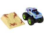 Mamido Elektrické autíčko Monster Truck Big Foot s gumovými pneumatikami a šmýkačkou