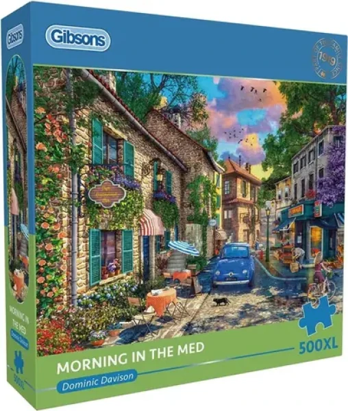 GIBSONS Puzzle Ráno v Stredomorí XL