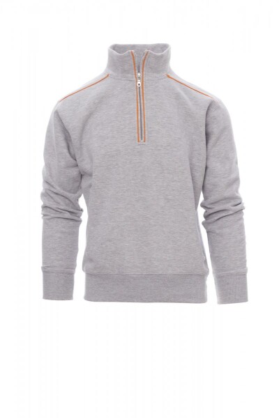 Mikina Payper VANCOUVER Farba: Melánžová Šedá/ Oranžová, Veľkosť: XL (000012P09313019XL)
