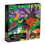 Mudpuppy Puzzle Lesné zvieratká - svietia v tme