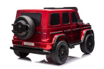 Mamido Mamido Elektrické autíčko Mercedes G63 AMG 2x24V 4x200W XXL lakované červené