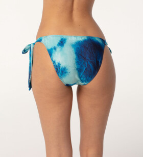 Aloha From Deer Tie Dye Bikini Bows Bottom WBBB AFD852 Blue