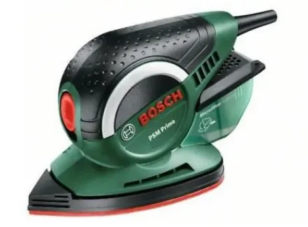BOSCH PSM Primo / Multifunkčná brúska / 50W / brúsna plocha 95x165.9 mm / 24000 kmitov-min (06033B8000)