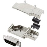 Encitech DCMR-FK-15-HDP26-K 6355-0066-02 sada D-SUB kolíkové lišty 90 ° Pólov: 26 spájkovaný 1 sada; 6355-0066-02