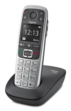 Gigaset E560 platinová / DECT bezdrôtový telefón (S30852-H2708-B101)