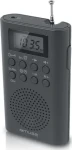 Muse M-03 R čierna / Vreckové rádio / FM / budík / LCD / 3.5mm (M-03R)