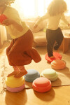 Stapelstein Winter Special Rainbow Set pastel balančné kamene, 6+1 EUR