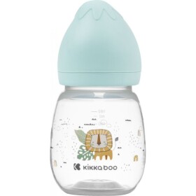 KikkaBoo Dojčenská fľaša 180ml 3m+ Savanna Mint (31302020096KB)