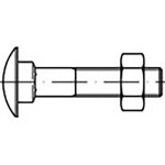 TOOLCRAFT TO-6855720 skrutky s plochou guľatou hlavou M8 70 mm DIN 603 ocel pozinkované 200 ks; TO-6855720