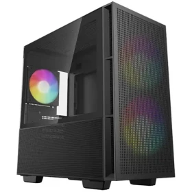 DEEPCOOL CH360 čierna / mATX / 1x USB-A 3.0 / 1x USB-C 3.0 / 2x 140mm ARGB / 1x 120mm ARGB / bez zdroja (R-CH360-BKAPE3-G-1)