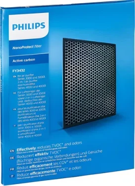 Philips FY3432/10 Uhlíkový filter / Filter do čističky vzduchu / pre AC3256, AC4550, AC4558, AC3259 / sivá (FY3432/10)