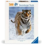 Ravensburger Tiger na snehu /500 dielikov/ od 12 rokov