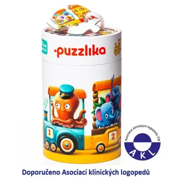 Puzzlika 13050 Vlak 94 cm - náučné puzzle 20 dielikov