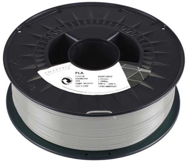 Smartfil PLA filament svetlo sivý 1,75 mm 1 kg