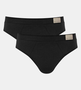 Pánske nohavičky GO Natural Brief C2P - BLACK - black 0004 - SLOGGI BLACK L