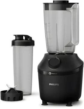 Philips 3000 series HR2041/41 čierna / Stolný mixér / 450 W / 1 l nádoba / otočný ovládač (HR2041/41)