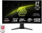 27" MSI MAG 276CXF čierna / Monitor / FHD / Rapid VA / 280Hz / 0,5ms / 2x HDMI + 1x DP / VESA (MAG 276CXF)