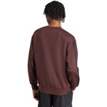 Pánska mikina adidas Essentials 3-Stripes Fleece brown JX0742 pánske oblečenie 2 XL