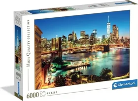Clementoni Puzzle Svetlá NAD Brooklynským mostom