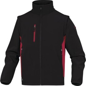 Pracovná softshell bunda Delta Plus MYSEN2 Farba: Čierna/ Červená, Veľkosť: M (MYSE2NRTM)