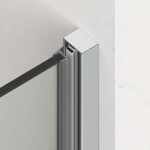 Sprchovací kút obdĺžnik 140x90 cm SAT Walk-In Xmotion SATBWIXM140STE90