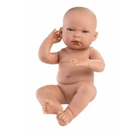 Llorens 84302 NEW BORN HOLČIČKA - realistická bábika bábätko s celovinylovým telom - 43 cm