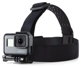 Tech-Protect GA100 čierna / Držiak na hlavu pre GoPro a DJI