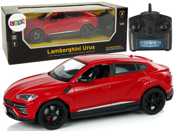 Mamido Auto R/C 1:24 Lamborghini Urus červená 2,4 g Light