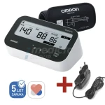 Omron M4 Comfort AFib biela / Digitálny tonometer so sieťovým zdrojom (8595145035380)