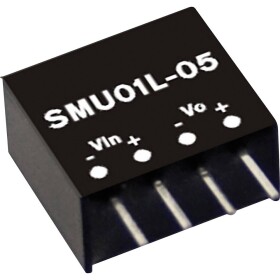 MEAN WELL SMU01M-12 DC / DC menič napätia 30 V/DC 1 W Počet výstupov: 1 x; SMU01M-12