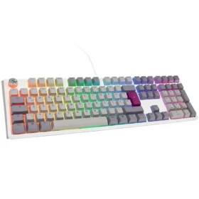 Ducky One 3 Cherry MX-Speed-Silver šedá / herná klávesnica / podsvietená / mechanická / drôtová USB-C / DE (DKON2108ST-PDEPDMIWHHC2)