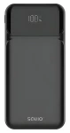 Savio BA-08 čierna / Powerbanka / 10 000 mAh / 20 W / USB-C PD + USB-A QC (SAVBA-08)