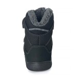 Detské zimné barefoot topánky PRO-tex NUT BLACK - 30