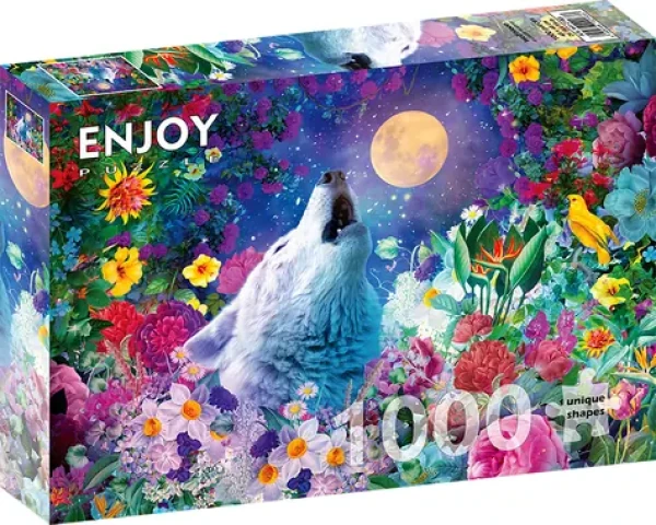 ENJOY Puzzle Mesiac vlka