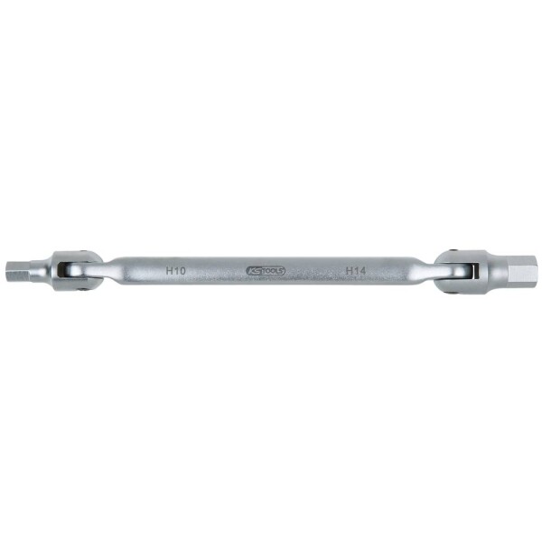 Olejový servisný kľúč šesťhran na diferenciál zadnej nápravy, 10x14mm KS Tools 150.9225; 150.9225