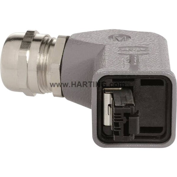 HARTING Han® 3 A RJ45 dátový zástrčkový konektor pre senzory - aktory, 09451151104, piny: 4P4C, 1 ks; 09451151104