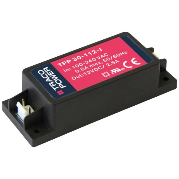TracoPower TPP 30-112-J spínaný zdroj 12 V/DC 2.5 A 30 W; TPP 30-112-J