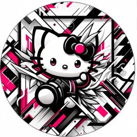 Jedlý papier Hello Kitty fotografka 19,5 cm - Pictu Hap - Pictu Hap