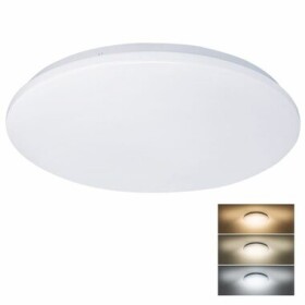 Solight WO793 LED stropné svetlo Plain / 3CCT / 36W / 2520lm / 3000K / 4000K / 6000K / okrúhle / 45cm (8592718032210)