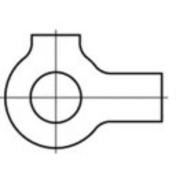 Podložka mosaz 50 ks TOOLCRAFT TO-5447829; TO-5447829