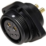 Weipu SP2113 / S 5B guľatý faston, 1 ks; SP2113 / S 5B