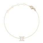 Daniel Wellington Pozlátený retiazkový náramok znamenia Blíženci Crystal Zodiac DW00400909